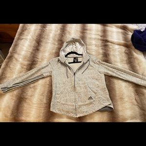 Adidas Zip Up Sweatshirt